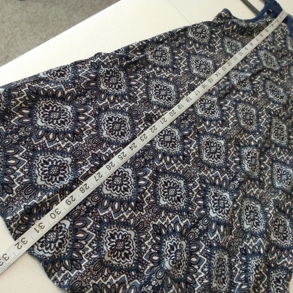 Speechless Women's Sleeveless Black & Blue midi Dress Size XS - Picture 6 of 9